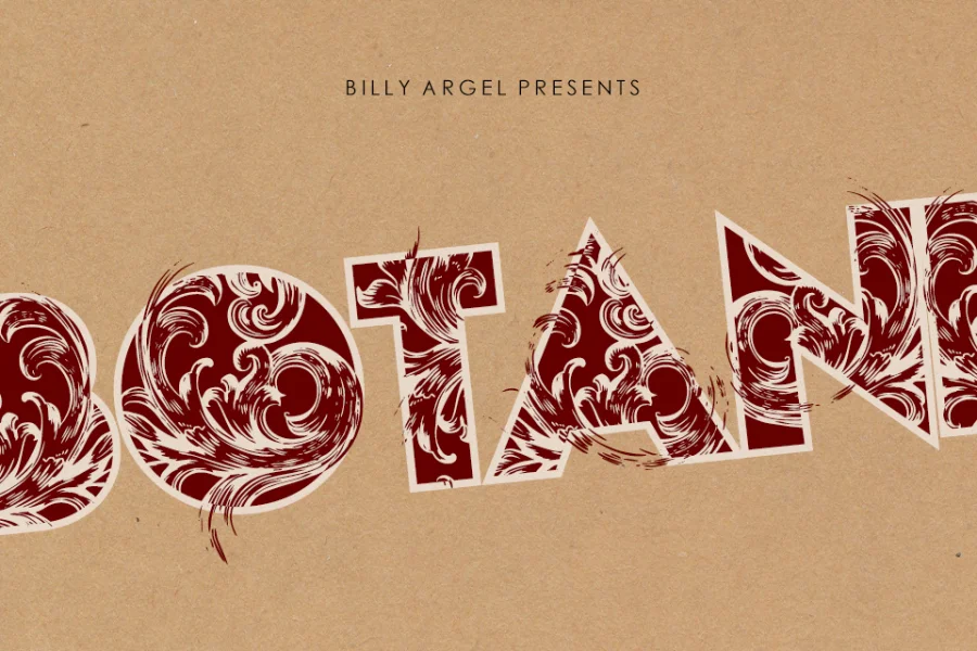 BOTANIC PERSONAL USE Font preview 3