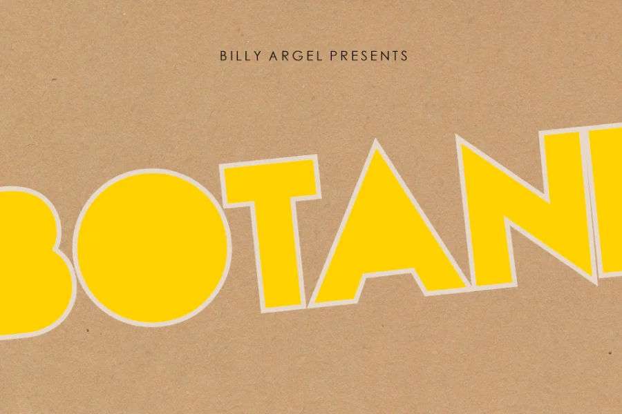 BOTANIC PERSONAL USE Font preview 4