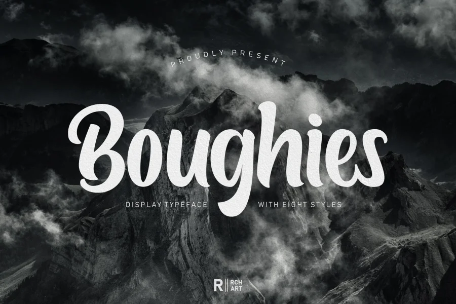 Boughies Font