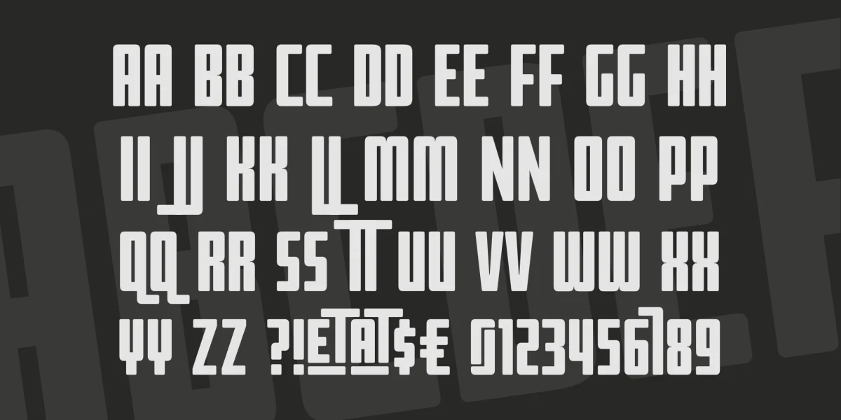 BPimperial Font Family preview 3