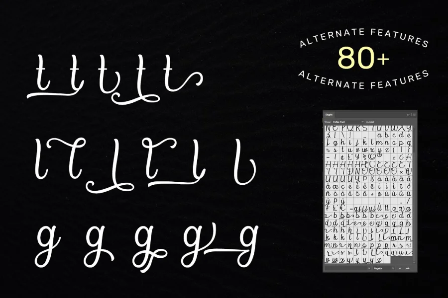 Bradlay Demo Font preview 2