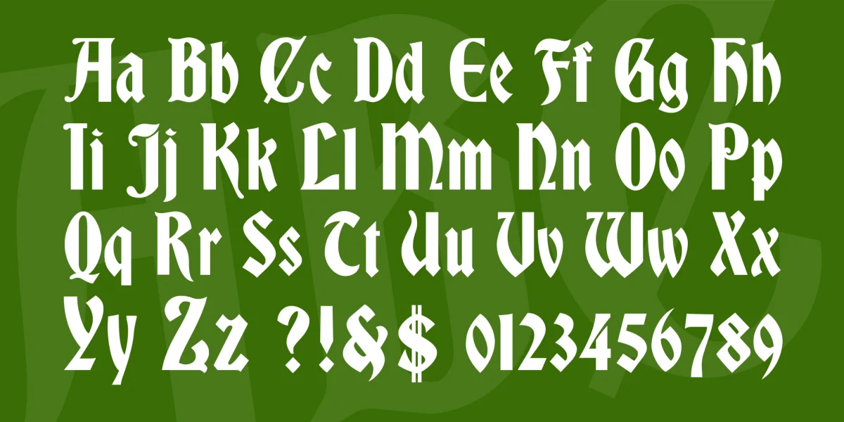 Bradley Gratis Font preview 3