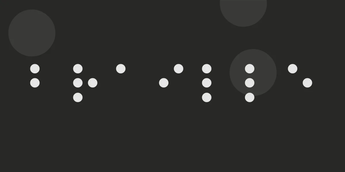 Braille Font