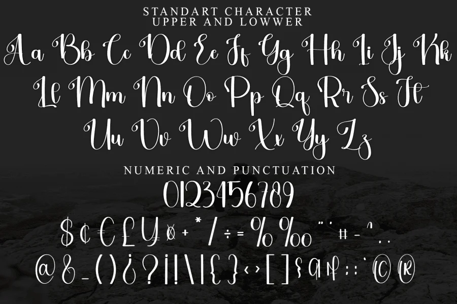 Brandenly Font preview 2