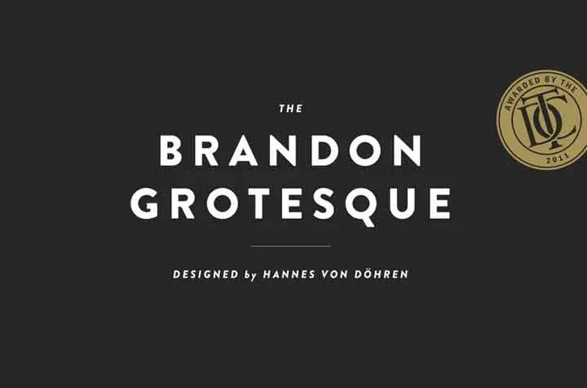 Brandon Grotesque Font