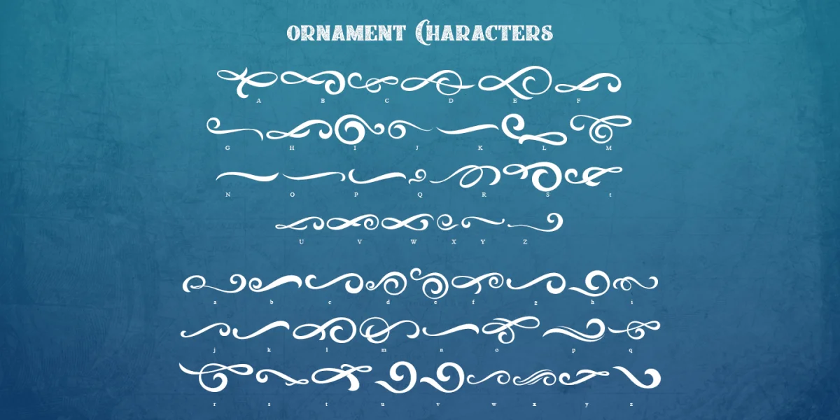 Braton Composer Font preview 8