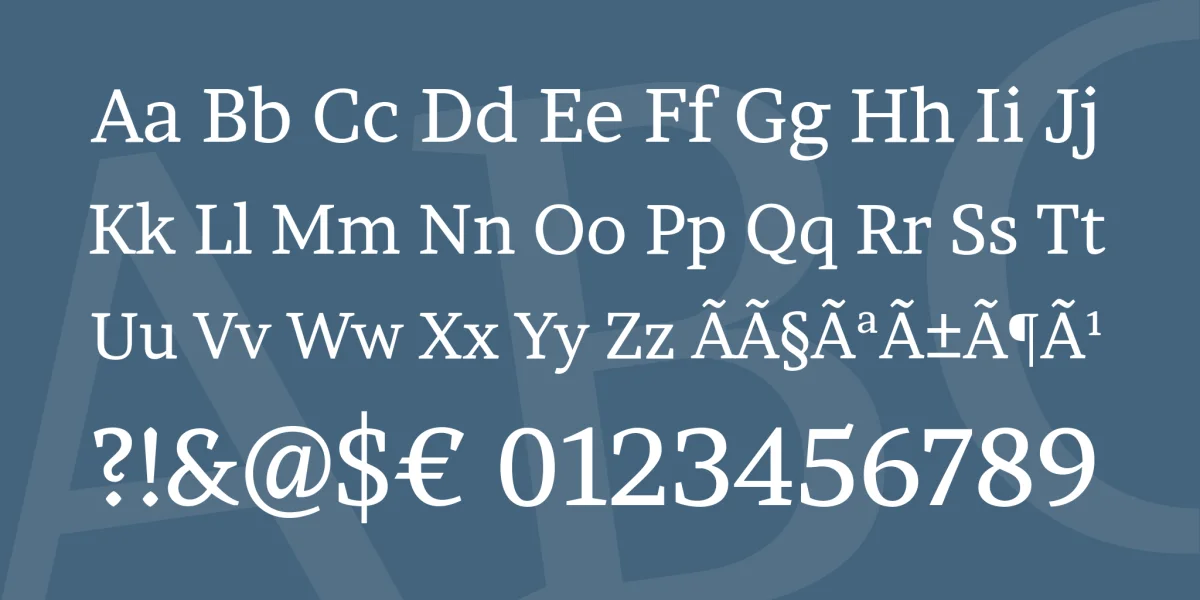 Brawler Font preview 4