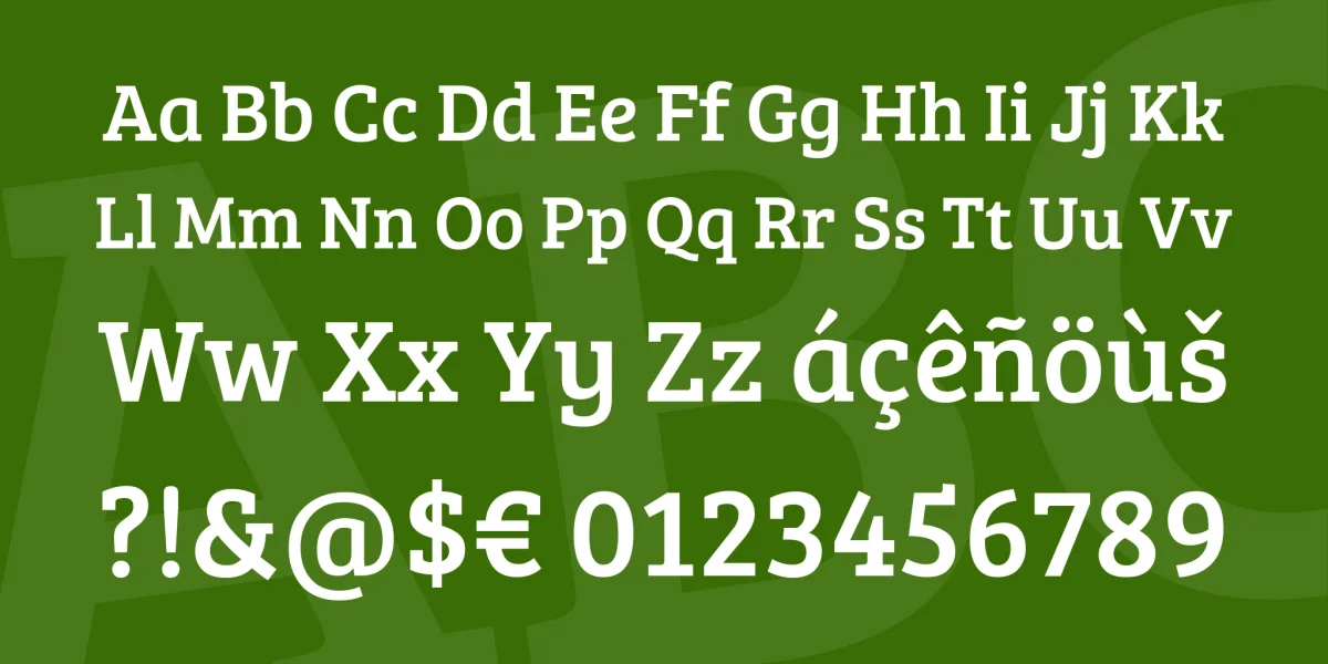 Bree Serif Font preview 4