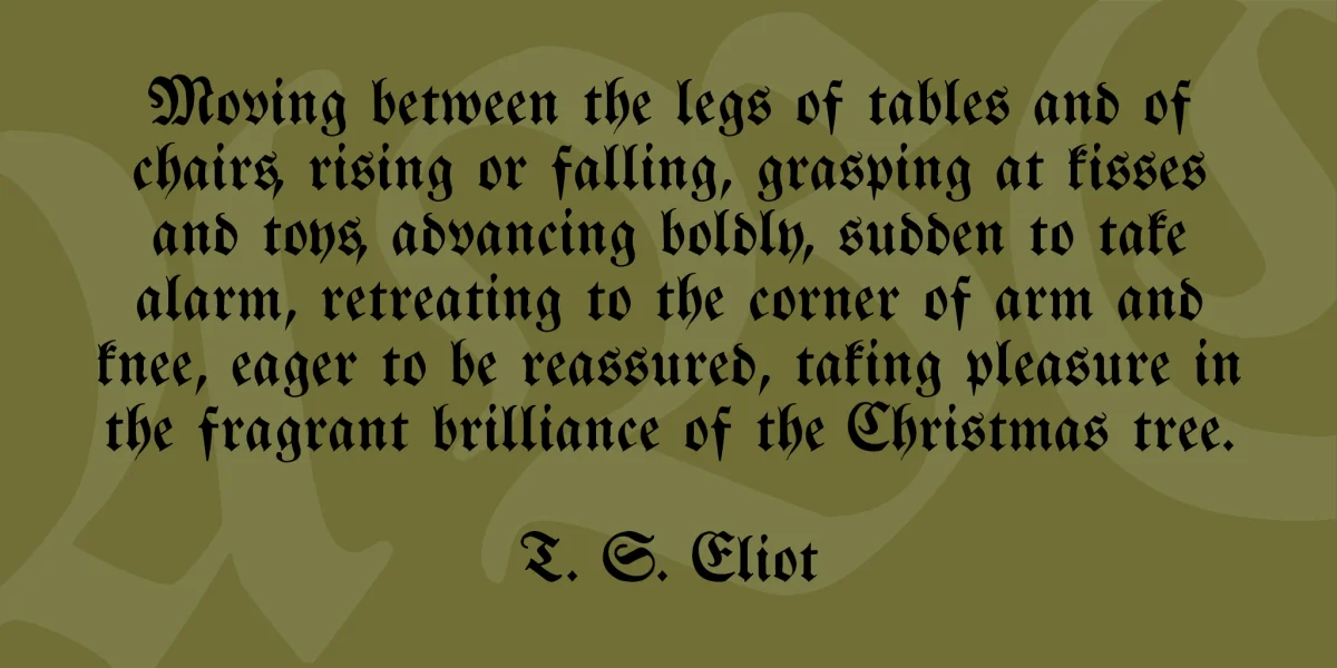 Breitkopf Fraktur Font preview 3