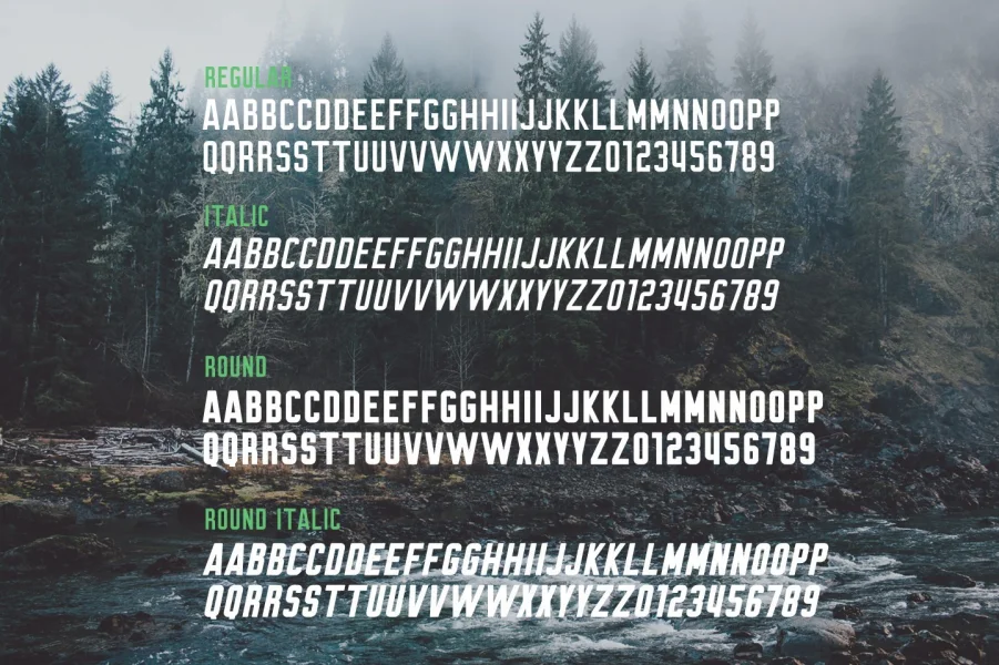 Brewmaster Gothic Round Font preview 10