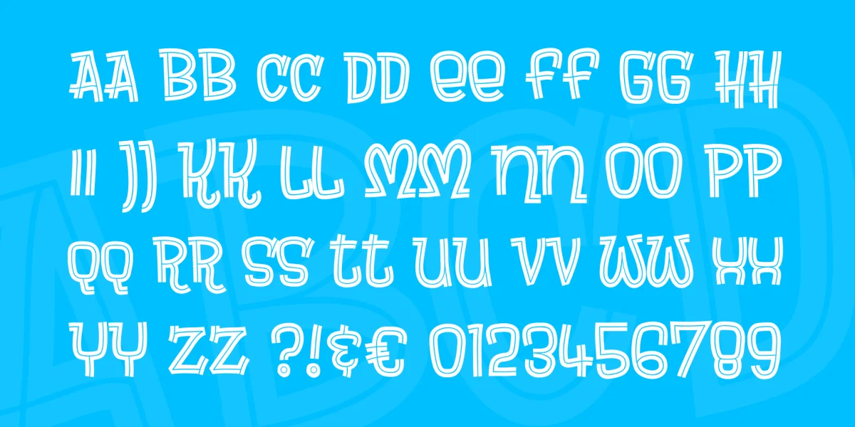 Brewsky Font preview 6
