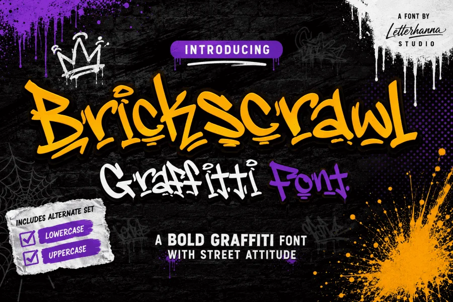 Brickscrawl Personal Use Font