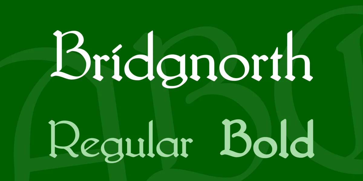 Bridgnorth Font Family