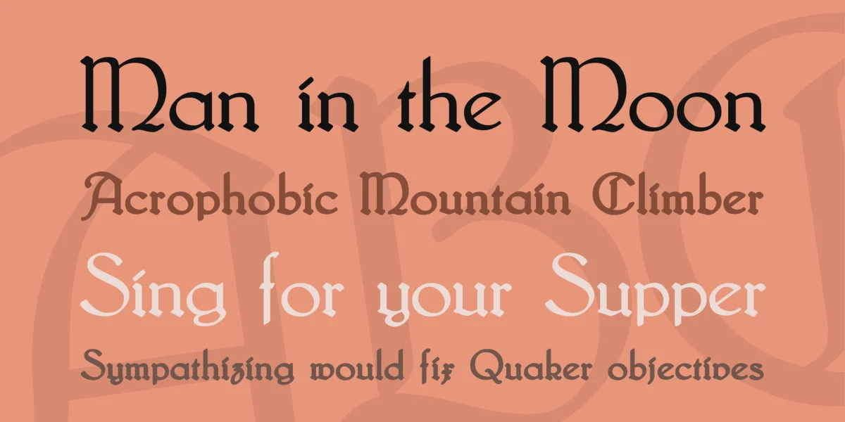 Bridgnorth Font Family preview 2