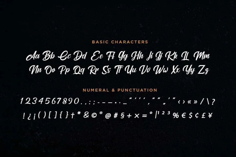 Brightons Font preview 8