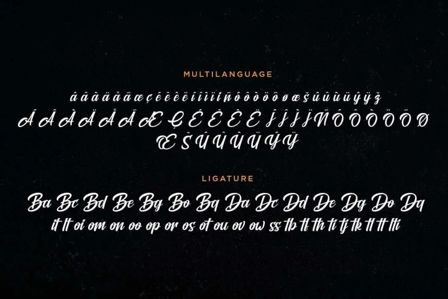 Brightons Font preview 9