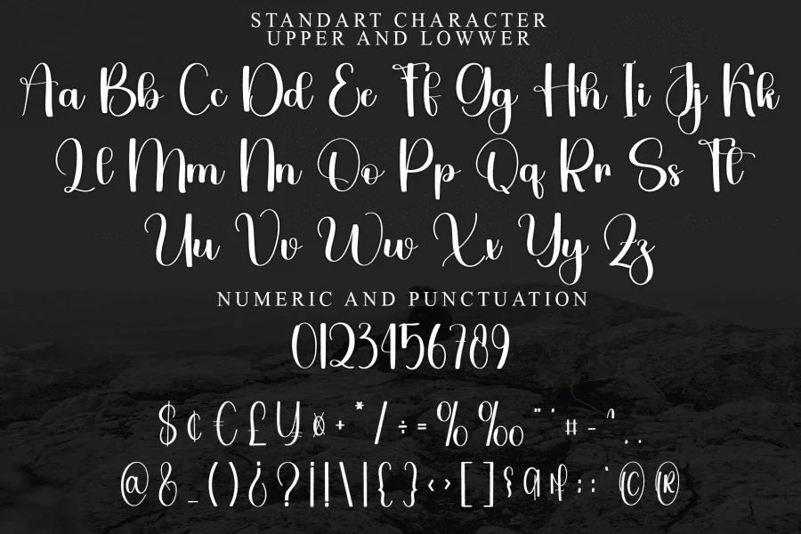 Brighty Sunday Font preview 6