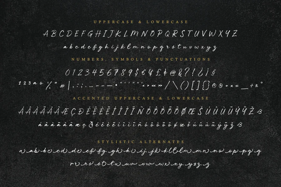 Brigther Moment Font preview 8