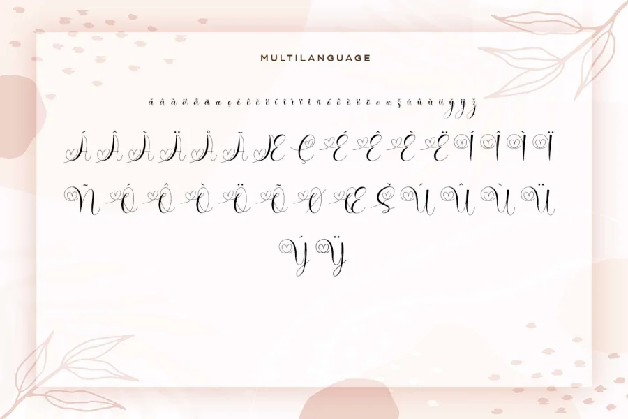 Brilganttyne Font preview 2