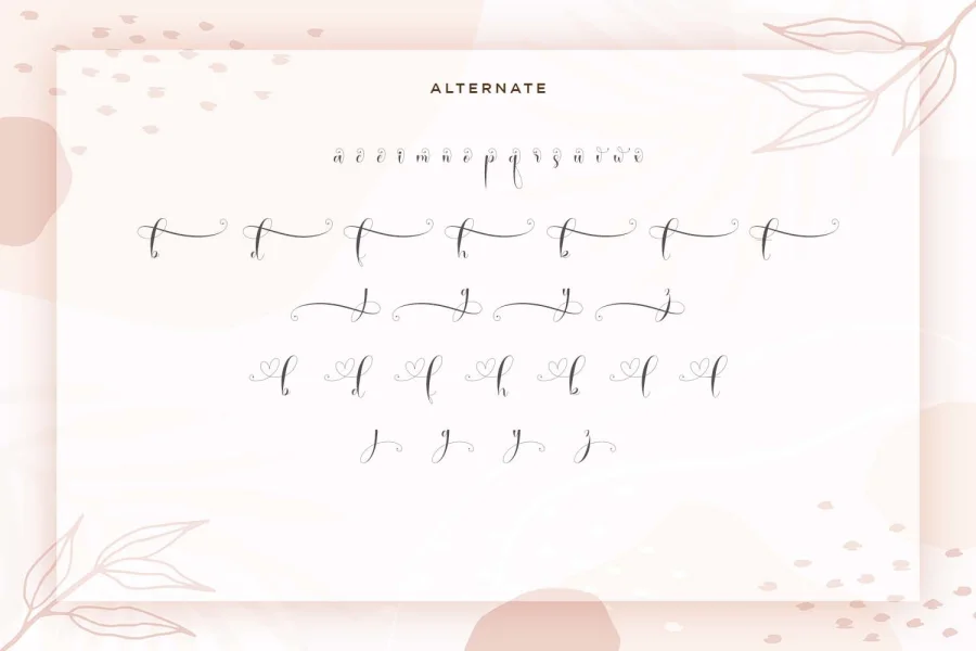 Brilganttyne Font preview 3