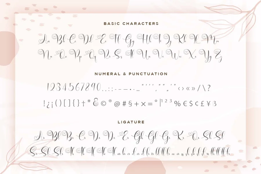 Brilganttyne Font preview 4