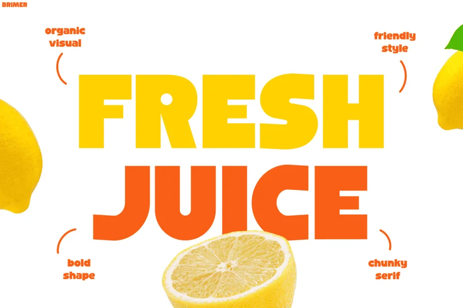 BRIMER Font preview 3