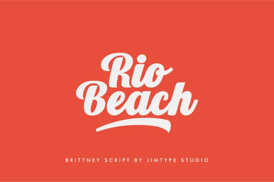 Brittney Script DEMO Font preview 5