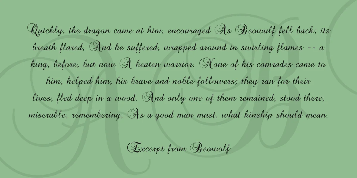 Brock Script Font preview 3