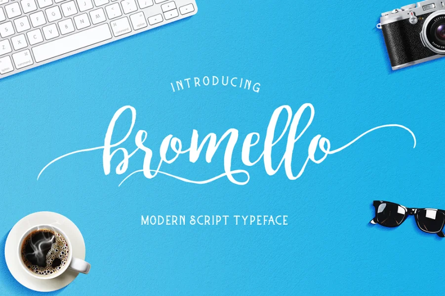 bromello Font preview 5