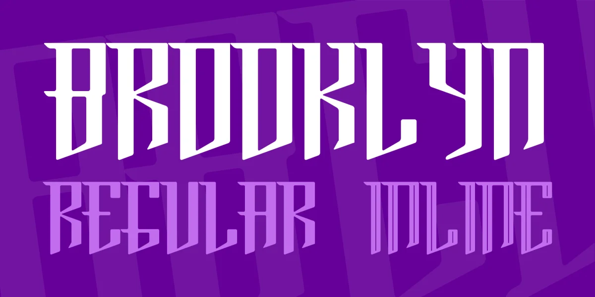 Brooklyn Font Family preview 6