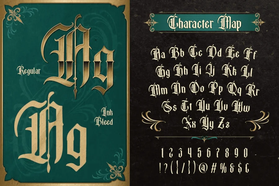 brotheric Font Family preview 5