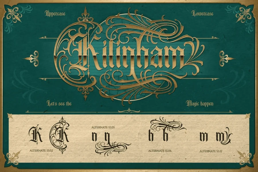 brotheric Font Family preview 7