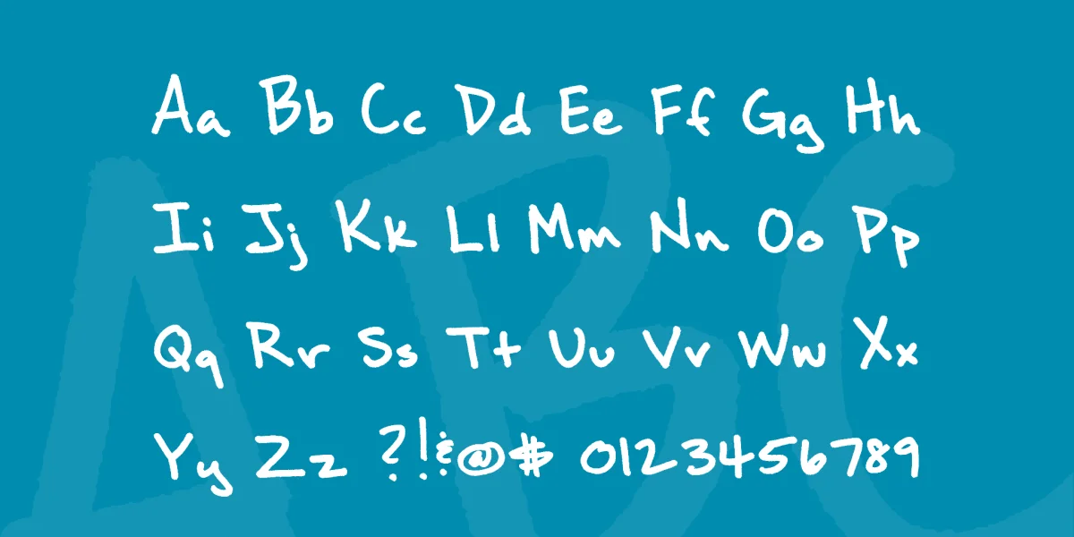 Brown Bag Lunch Font preview 3