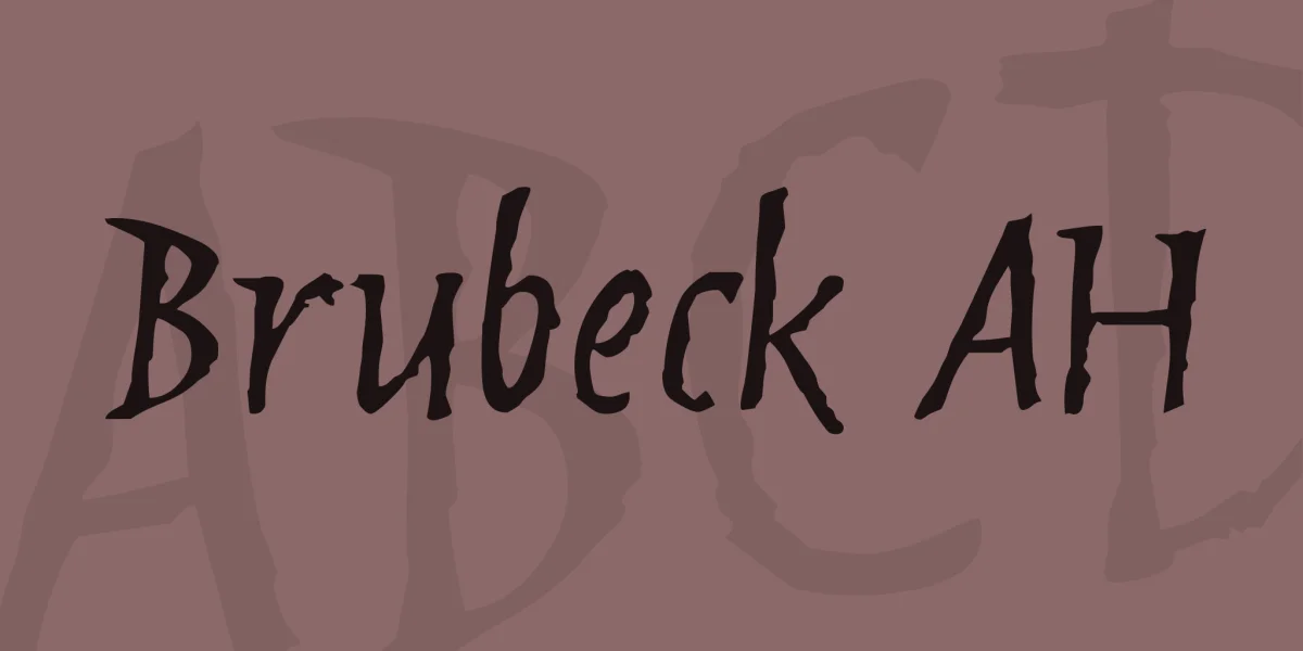 Brubeck AH Font