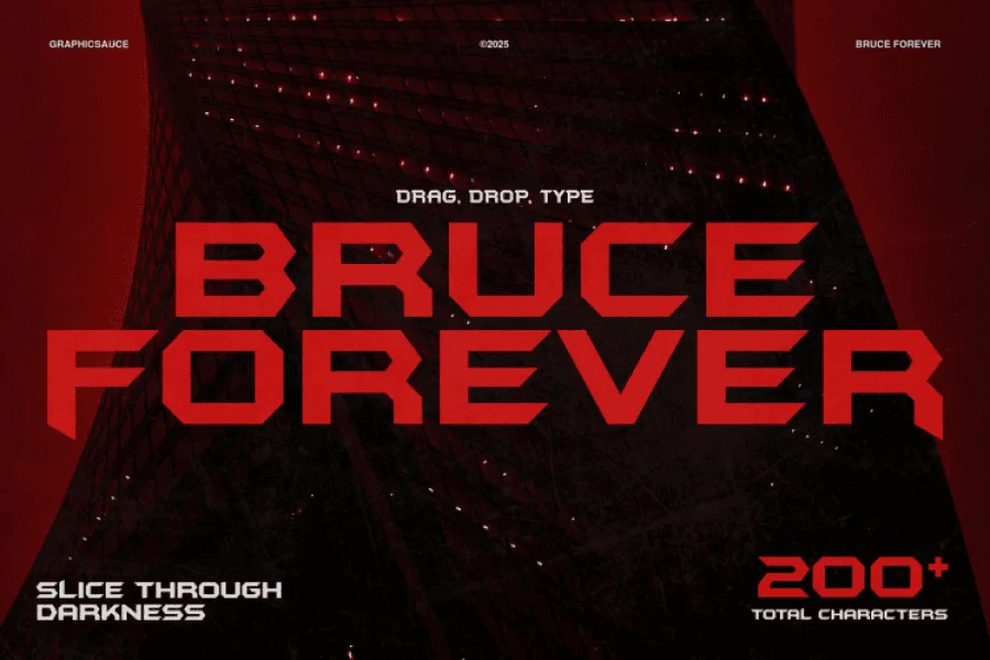 Bruce Forever Font