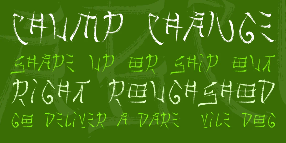 Brushido Font preview 2