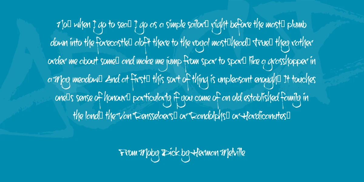 brushTip-C Font preview 3