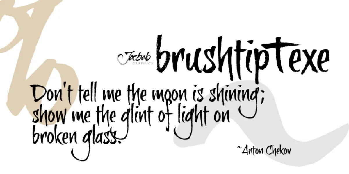 brush-tipTexe TRIAL Font