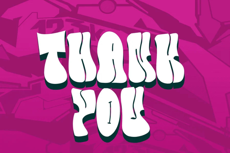 Bubble Horns Font preview 7