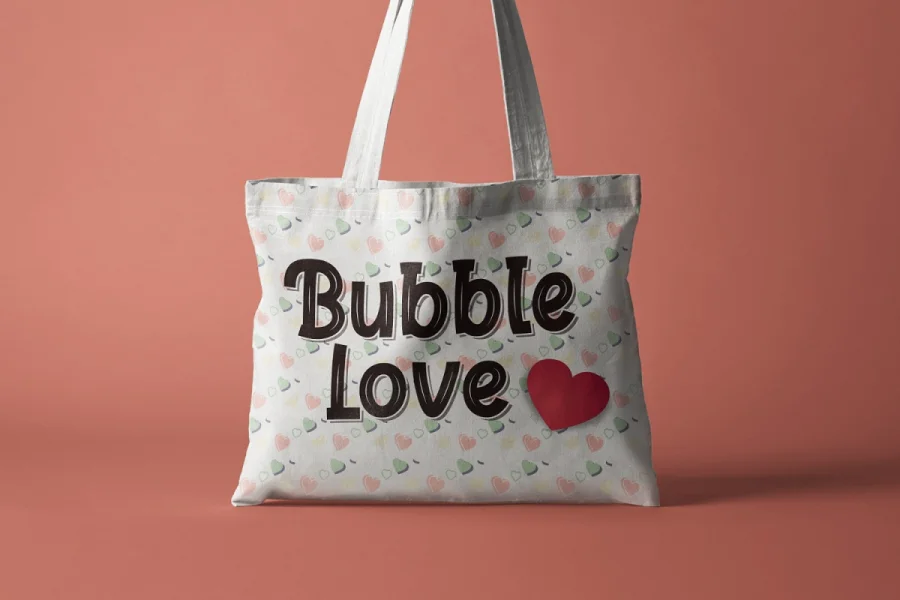 Bubble Love Font preview 7