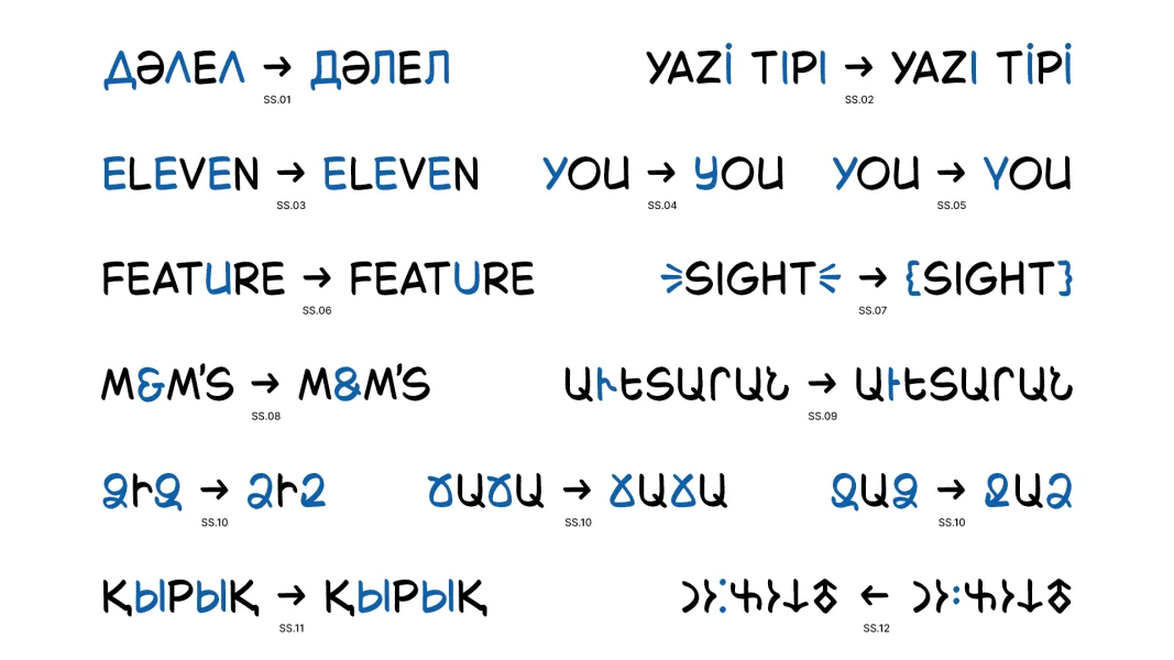Bubble Sans Font preview 9