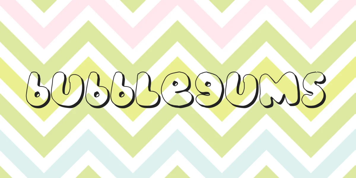 bubblegums Font