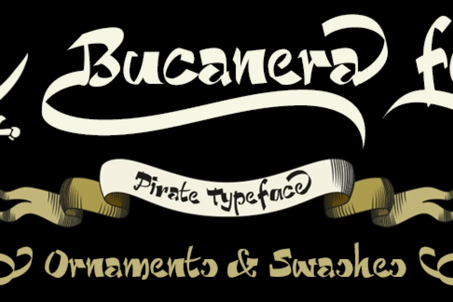 Bucanera Font preview 2
