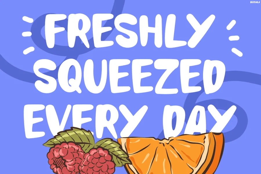 Buchala Font preview 6