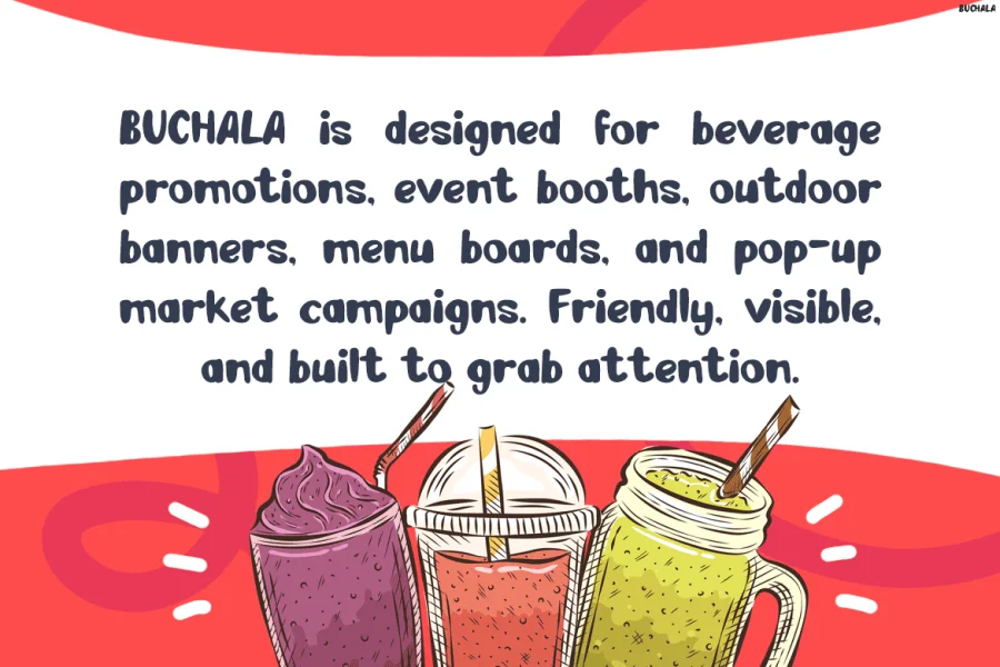 Buchala Font preview 9