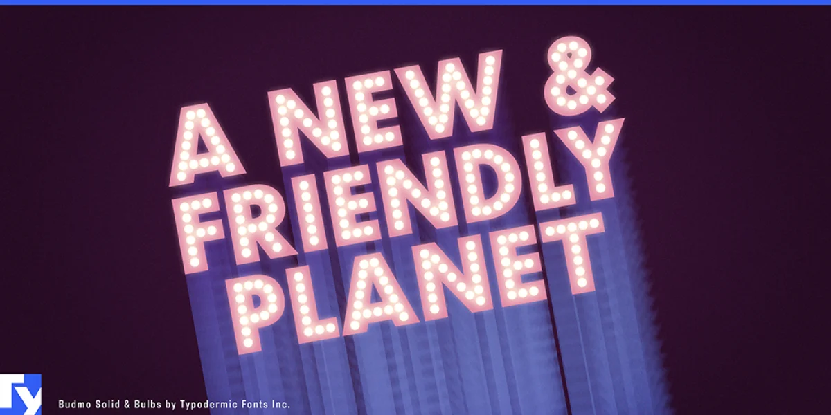 Budmo Font Family preview 2