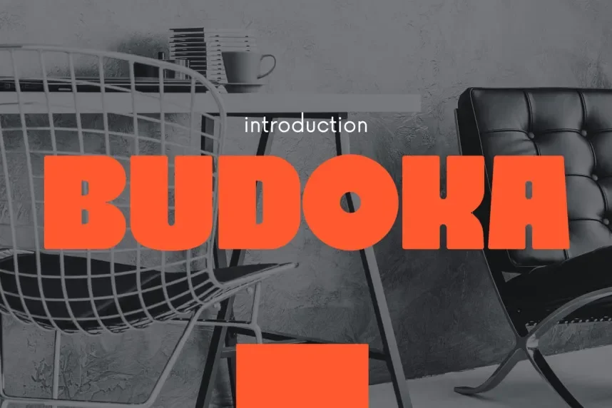 Budoka Font preview 2