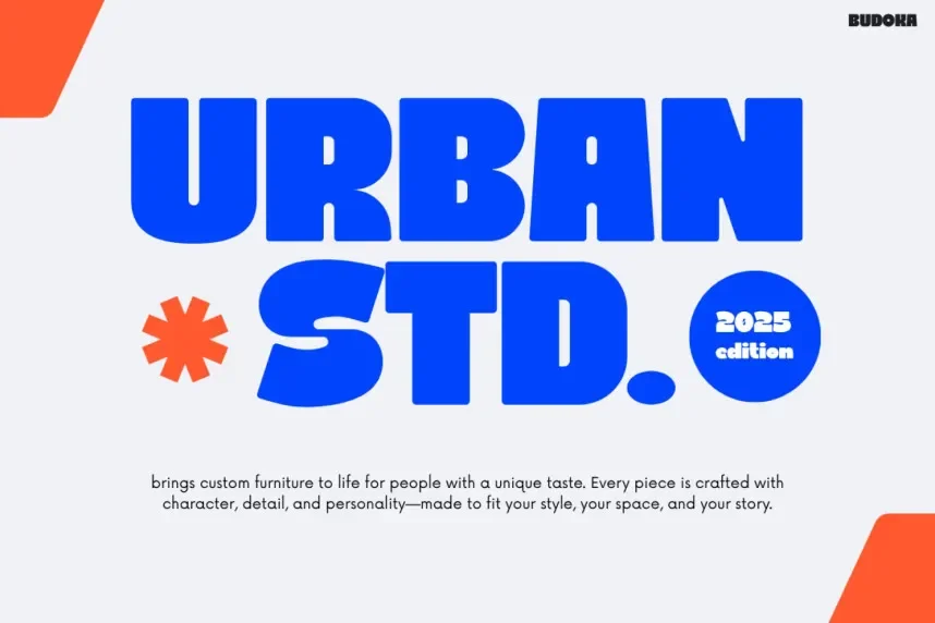 Budoka Font preview 4