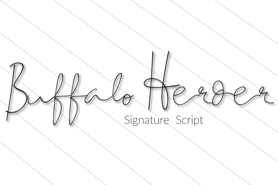 BuffaloHerder Font