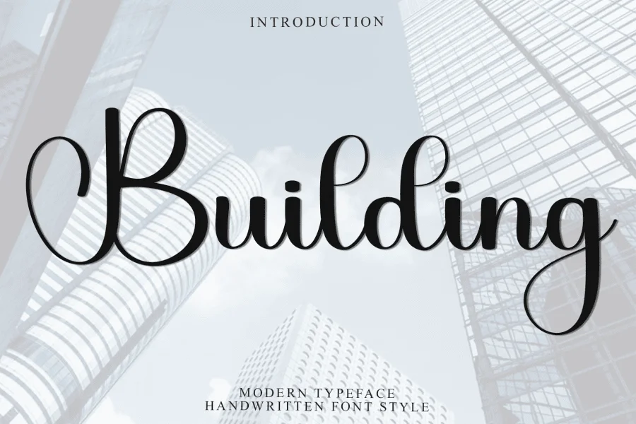 Building Font